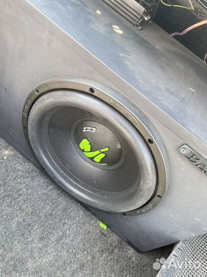 Сабвуфер пассивный и усилитель Alphard Machete