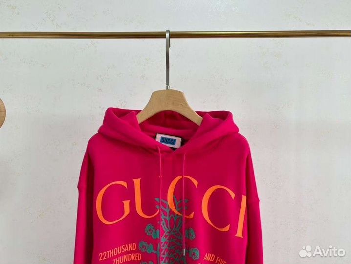 Свитшот с капюшоном оверсайз до 50-52