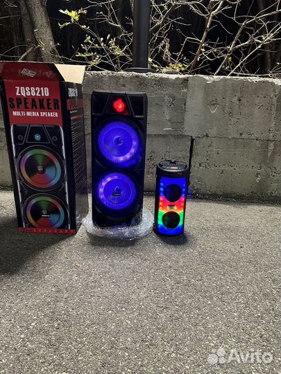 Колонка музыкальная, караоке, блютуз