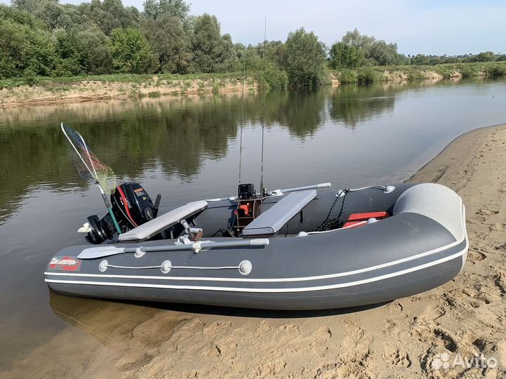 Лодка пвх Таймень lx 3600 нднд с мотором hdx 9.9