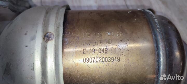 Катализатор Volkswagen golf 6