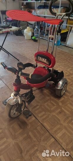 Детский велосипед с ручкой