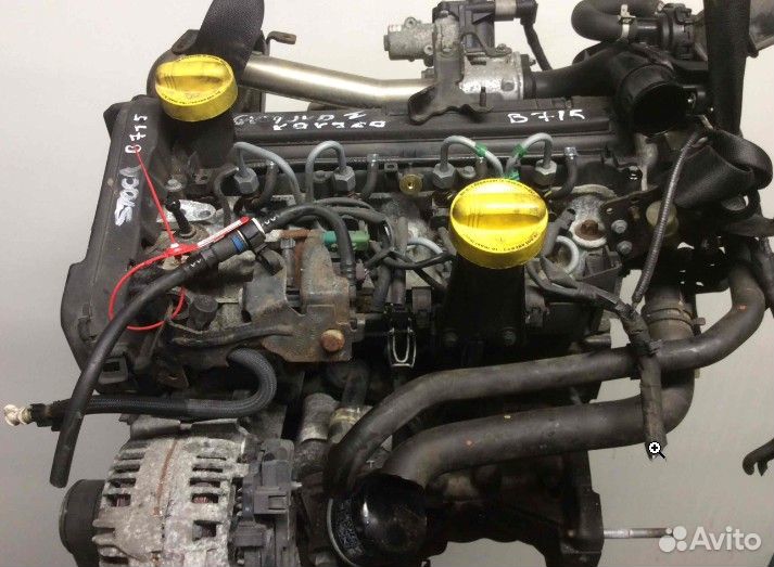 Двигатель k9k768 Renault Modus 1 1.5л дизель
