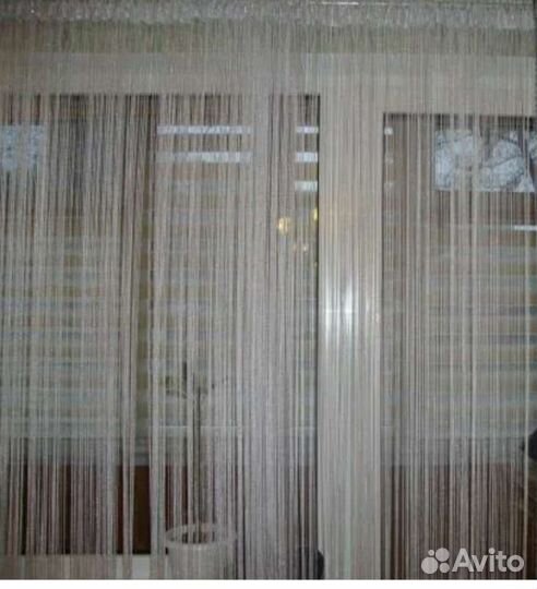 Шторы нитяные кисея