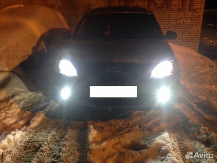 Led лампы головной свет для LADA Largus