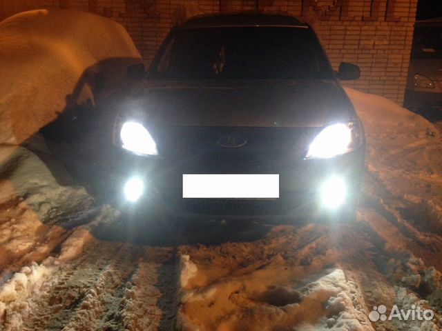 Led лампы головной свет для LADA Largus