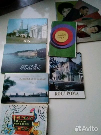 Наборы открыток