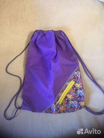 Правильный Мешок для сменной обуви новый