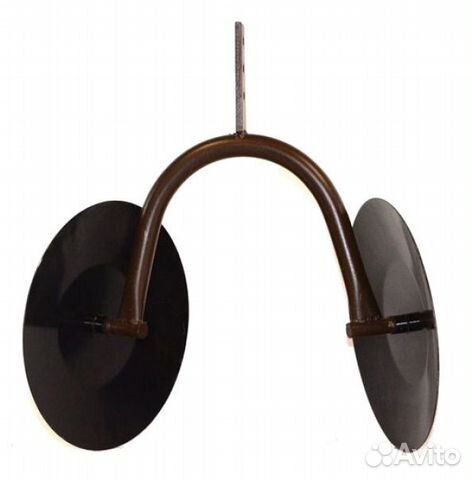 Мотобл аксс Окучник дисковый регулир (без сцепки)