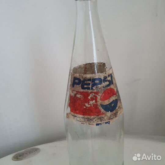 Литровая бутылка Pepsi