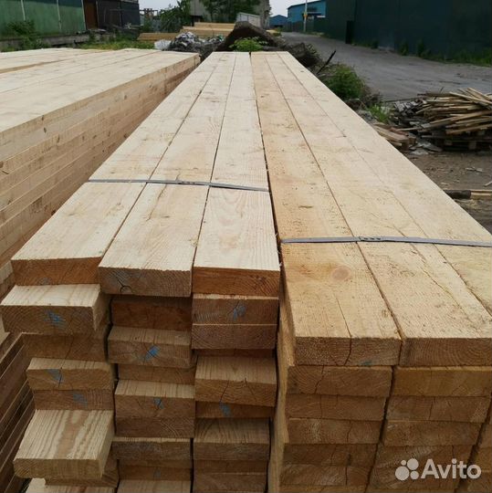 Доска сухая строганная