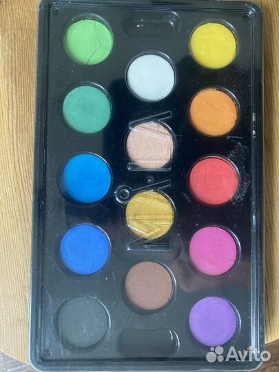 Акварельные краски IKEA. 14 цветов. mala мола