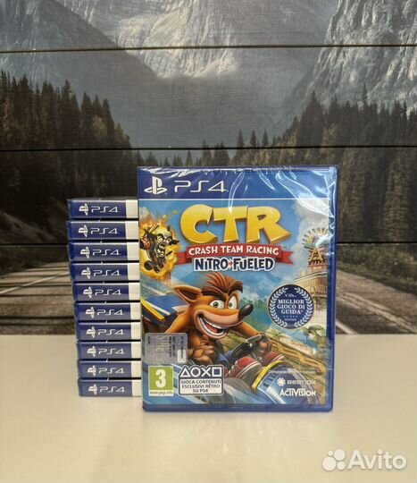 Crash Team Racing Nitro Fueled новые диски