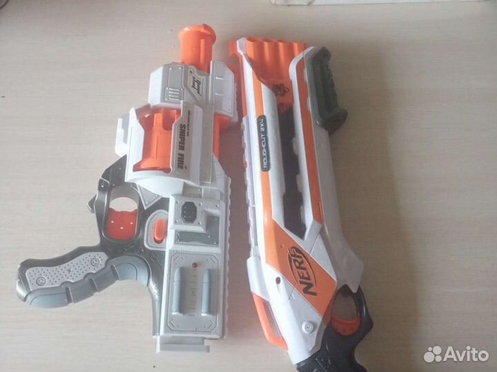Бластер nerf