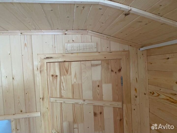 Баня 5х2,25м Теплая