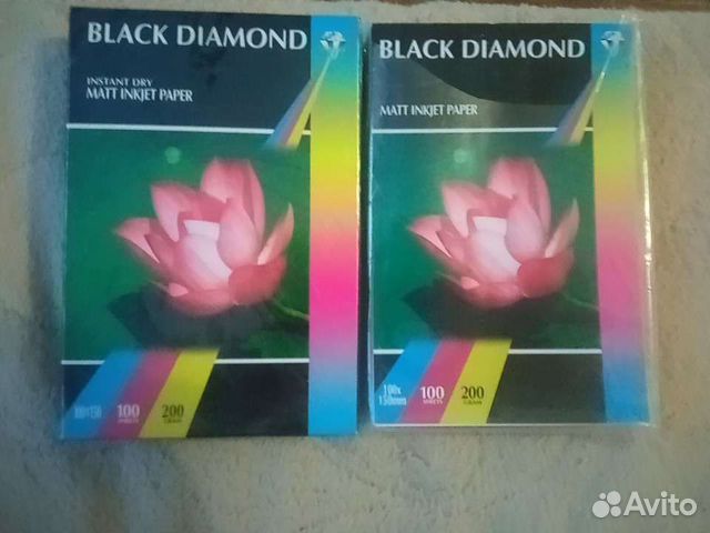 Фотобумага 100x150 мм black diamond