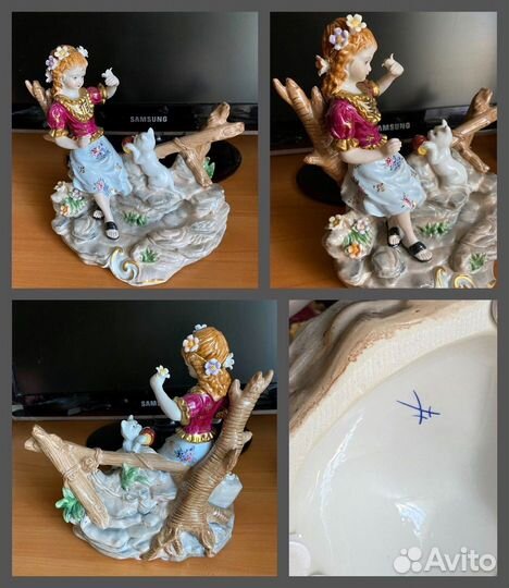 Каминные часы. Интерьерные статуэтки