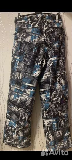 Сноубордические штаны унисекс новые