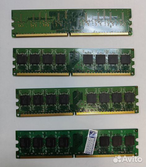 Оперативная память ddr2 1gb 4шт
