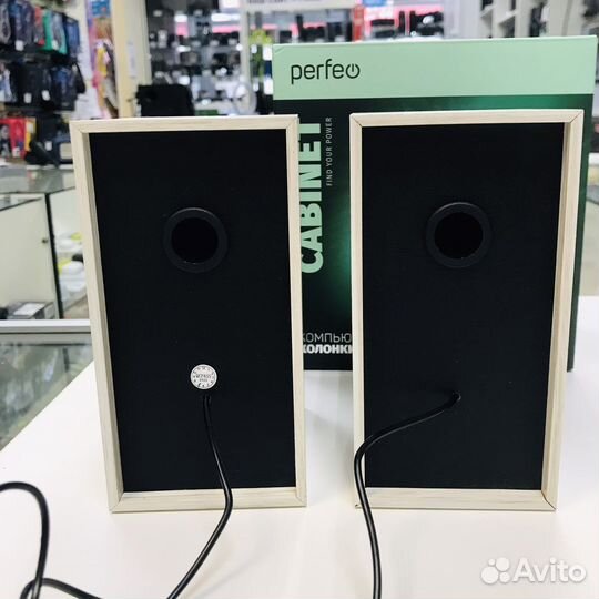 Колонки для компьтера PF-84 2.0, мощность 6 Вт мдф