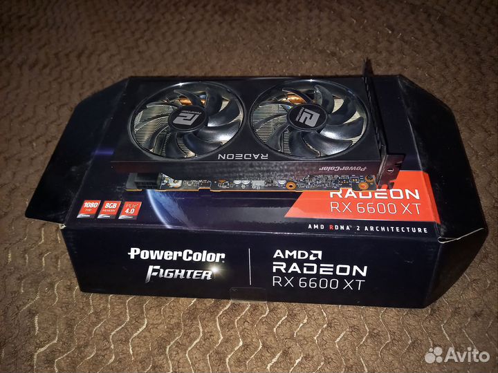 Игровая видеокарта AMD radeon RX6600XT(Powercolor)