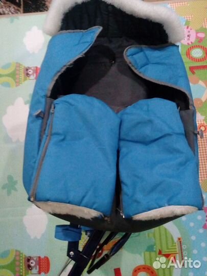 Детские санки - коляска ника