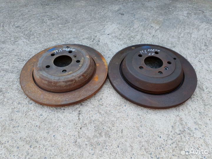 Диск тормозной задний комплект для Mercedes W164