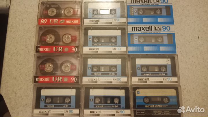 Аудиокассеты Maxell Ln90. Обмен