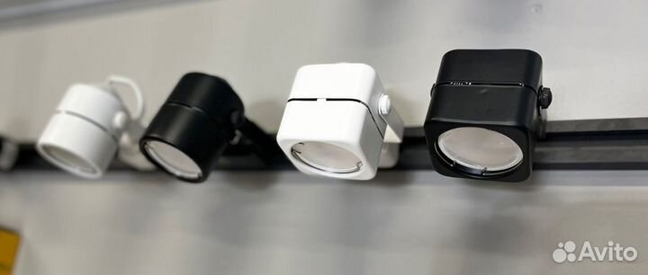 Трековые светильники на шинопроводе