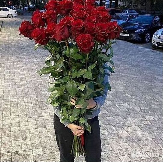 Высокие розы Гигантские розы Доставка цветов