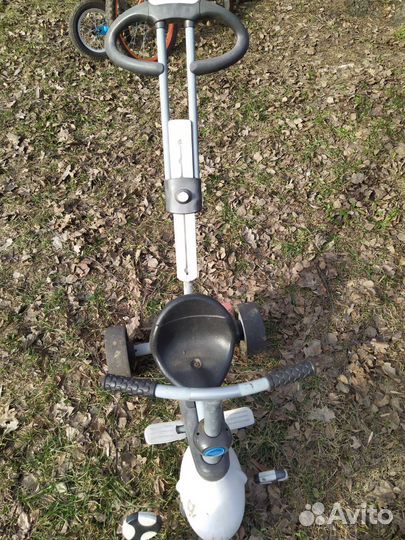 Детский велосипед с родительской ручкой