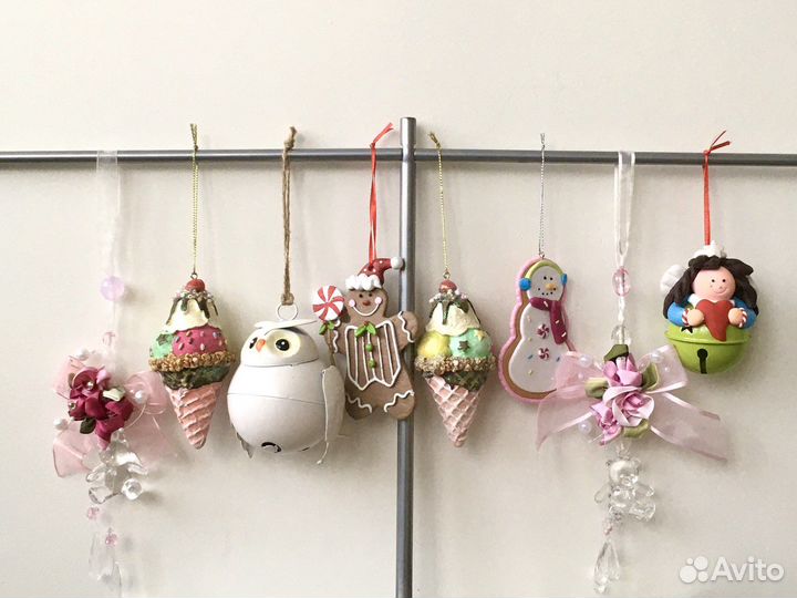 Новогодние игрушки на елку