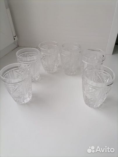 Стопки хрустальные СССР