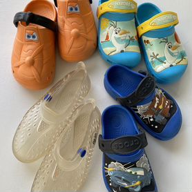 Crocs c8 c9 c10 c11 аквашузы/ в бассейн море