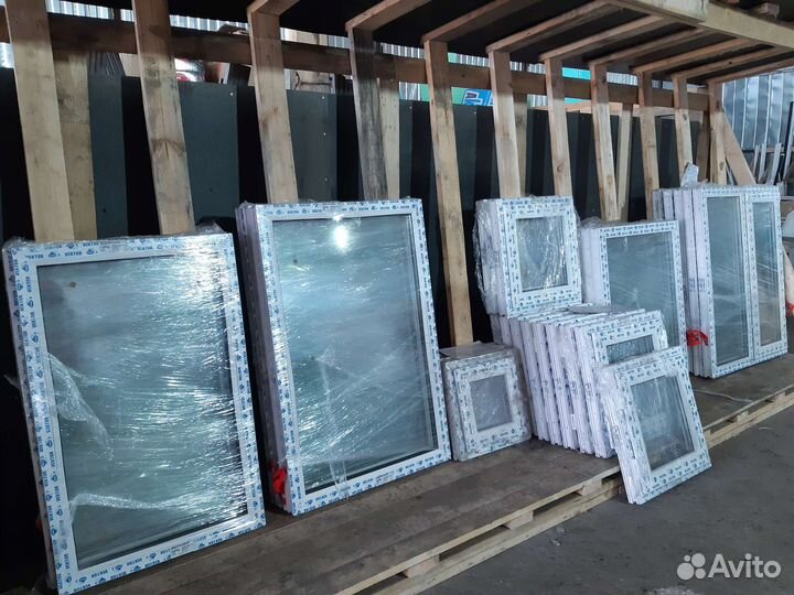 Пластиковые окна готовые,под заказ