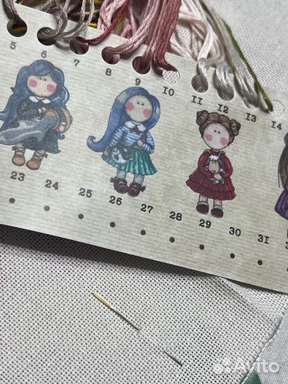 Набор для вышивания крестом Неокрафт 13*18 см