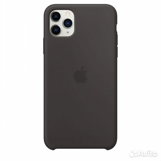 Apple silicone case iPhone 11 pro Black