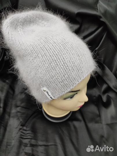 Шапка бини из пуха норки