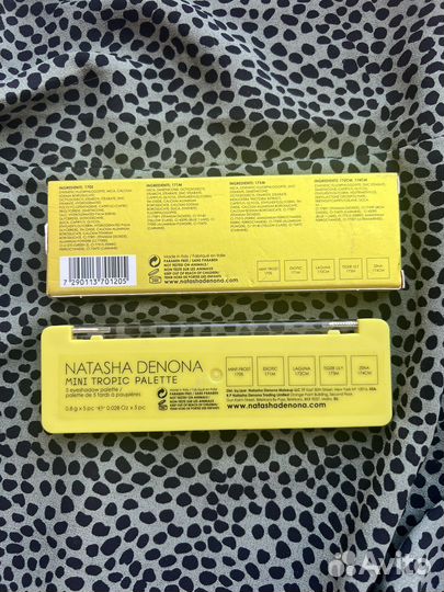 Natasha denona палетка Mini tropic
