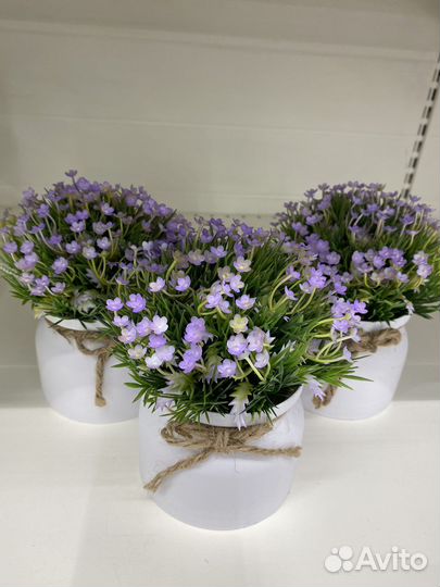 Искусственные растения лаванда декор