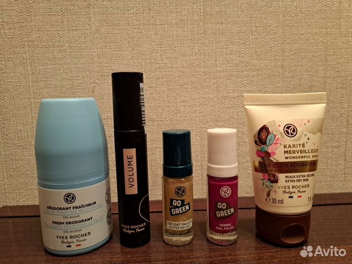 Косметика Ив роше: дезодорант, тушь, лак, молочко