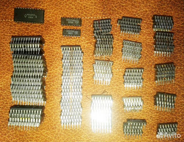 Микросхемы СССР, новые и аффинаж AU