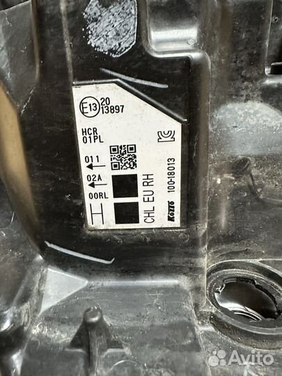 Фары левая Nissan Qashqai под востановление