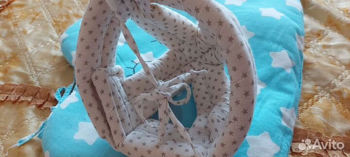 Шапка-шлем противоударный для малышей