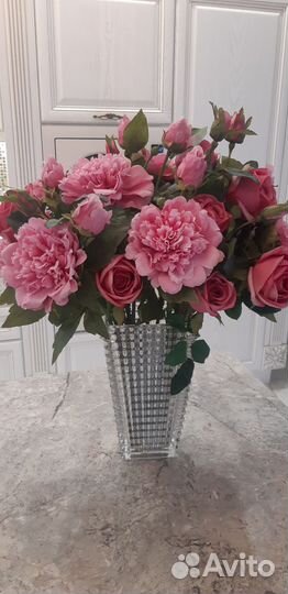 Пионы силиконовые real touch