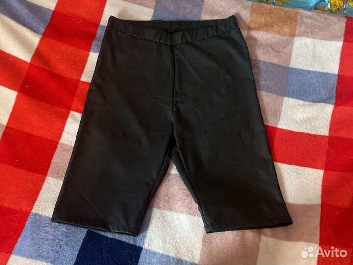 Шорты женские кожаные