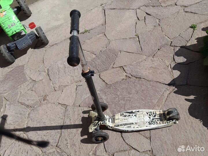 Самокат детский трехколесный бу