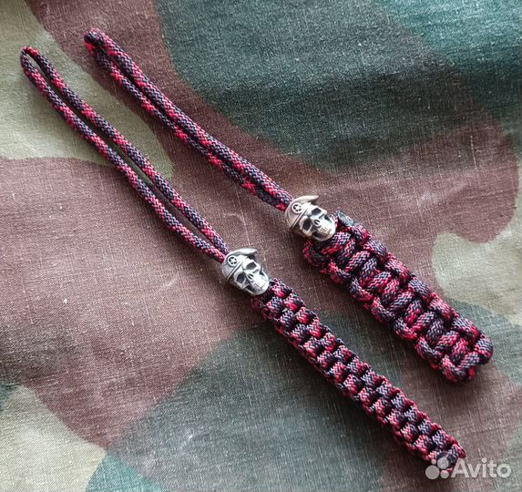 Темляк для ножа с бусиной