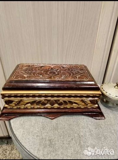 Шкатулки дерево и металл
