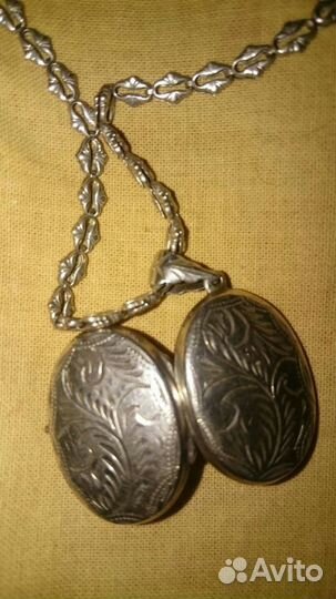Медальон из серебра 925